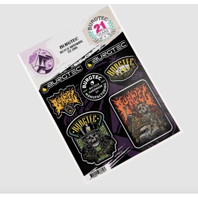 Helmet Stamps Sticker Sheet