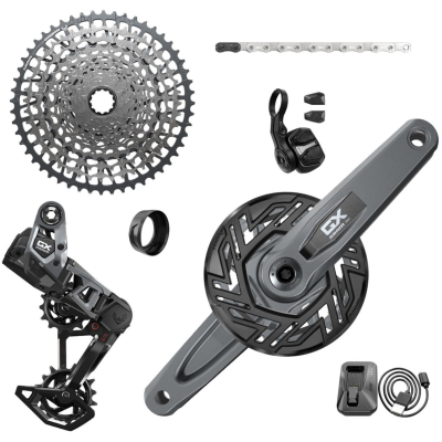 GX TType Eagle EMTB Transmission AXS Groupset RD wBatteryChargerCord EC POD FC GX Bosch ISIS 160 wcap CR TType 36TClipon Guard CN 126l CS XS1275 1052t  160MM
