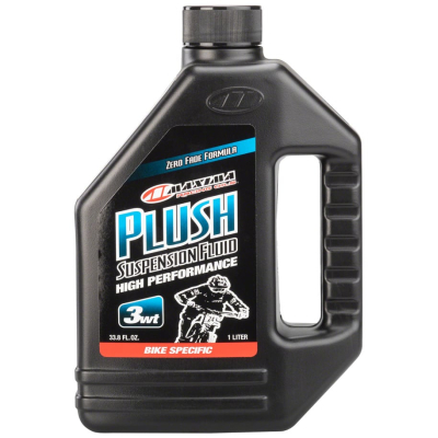 Maxima Suspension Oil PLUSH 3WT 1 Litre Bottle  Rear ShockCharger Damper  1L